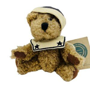 Boyds Bear Chauncey Teddy Bear With Sailor Outfit Collectible Vintage